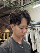 バーシャミ 博多(Baciami)&nbsp;カールがランダムに動く無造作シャドウパーマ