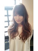 リバースゆる巻きカール