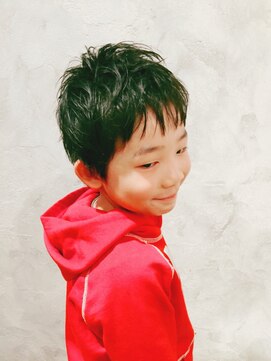 ボヌールヘア(BONHEUR HAIR) ボヌールヘアー綾瀬【YUKIE】キッズカット・チャンキーBOY