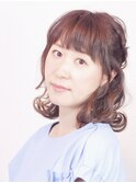 大人ボブハーフアップアレンジ【ヘアアレンジ　立川/立川南】