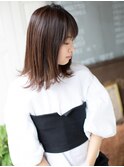 【美髪】大人可愛い 伸ばしかけ×外はねロブ2