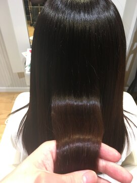 ラピッシュ 南三番町店(Lapish) 〈ラピッシュ南三番町〉髪質改善 黒髪 酸熱トリートメント資生堂