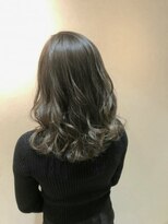 エイクス ヘア デザイン×美髪クリニック 千葉(AQs hair design) カーキシルバー