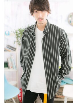 ミック ヘアアンドメイク アップ 駒込店(miq Hair&Make up) 大人の雰囲気◎ウルフパーマくせ毛風束感ヘア