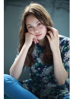 リアン(Lien)&nbsp;Lien☆カーキグレージュ×大人かわいいフェザーバング　立川