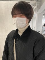 フォト 新宿(foto) グレーベージュ前髪パーマレイヤーカットダブルカラー髪質改善