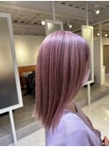 20代30代　ピンクベージュ　髪質改善　美髪