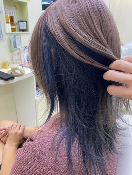 アグリエイブル(hair Agreeable) インナーカラー