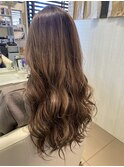 グラデーションハイライト＋透明感ベージュ