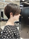 20代30代40代50代/丸みショート/クビレ/前髪あり/表参道
