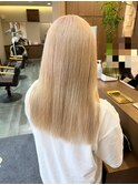 white blond