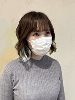 ピエスデシュブー(piece des cheveux) イヤリングカラーエクステ