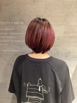 レザボアハイブ(reservoir Haibe) ピンクボブ