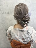 カチモリのローシニヨンアレンジ！