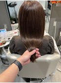 大人綺麗ボブ/藤沢/髪質改善縮毛矯正/ショート/脱白髪染め透明感