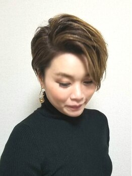 イトムス(ItoMs)の写真/理想の自分に出逢える♪お客様のファッションやテイストに合わせたオリジナルの似合わせショートスタイルに