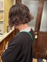 ラレイ(Lalei) 【白岩】パツっとボブ×スパイラルパーマ/ボブ/パーマ