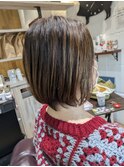 前下がりボブ