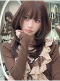 韓国パーマ/コテ巻き風パーマ[レイヤーカット/渋谷]