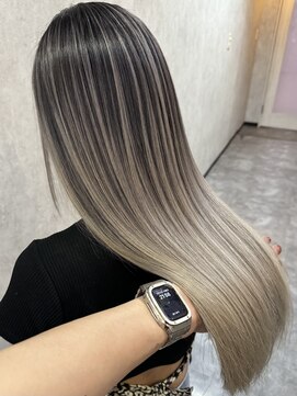 ルーゼン(LUXEN) 【LUXEN】グレージュバレイヤージュ