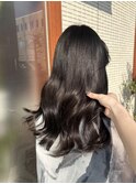 透明感たっぷりトーンダウン暖色系ブラウン
