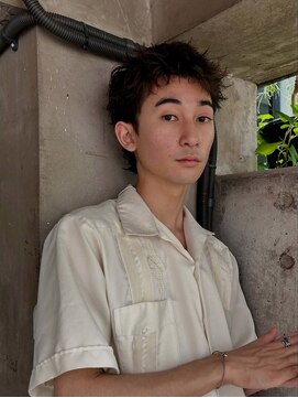 ヒュージ 表参道(huge) スパイキーショート/ニュアンスパーマ/メンズカット/メンズ