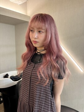 キジ(kiji) ペールピンク×ルーツカラー 久屋大通/栄/名古屋