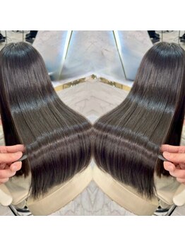 シェノン 奈良橿原店(CHAINON)の写真/【HOT PEPPER Beauty AWARD 2024 ベストサロン部門 注目サロン選出】ダメージを軽減した酸性縮毛矯正◎