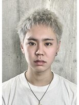 ドアベルヘアリビング(Door Bell hair Living)&nbsp;スパイキーショート×ハイトーンカラー