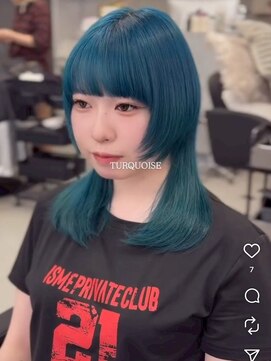 ジィルム(XELM) 韓国レイヤーカット/ブリーチ/レイヤーカット/ハッシュカット/