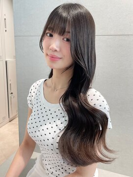 トリッカ シブヤ(TRICCA SHIBUYA) 髪質改善ロングミディアムハッシュハイレイヤー韓国ワンホン