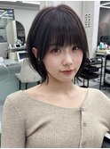 ココアベージュ/小顔/オリーブグレー/髪質改善/縮毛矯正/天神