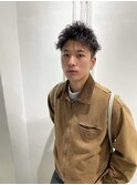 ソフトツイスト　ツイスパ　メンズショート