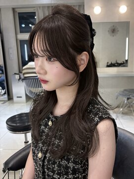 【Euphoria MITSUKI】ヘアアレンジの際にも可愛い顔まわりカット