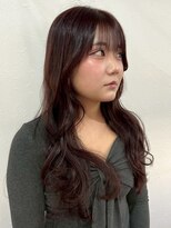 ビバラヘアー(VIVA LA HAIR)&nbsp;レイヤーカット 顔周りカット ブラウンカラー 髪質改善 韓国風