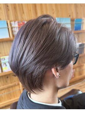 メンズカット×ケアブリーチ×ダブルカラー