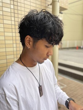 スウェル 津田沼店(Swell) サーフカール/スパイキーショート/ブルーブラック/津田沼