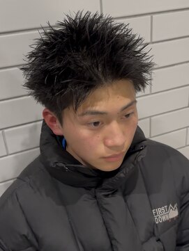 ブラック(BLACK) スパイキーショート／アクティブショート