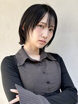 ヒトワ(hitowa) レイヤーボブ/顔まわりレイヤー/ 黒髪/ボブレイヤー/日吉