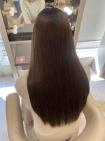 リー 梅田(Lee)&nbsp;hana/酸性ストレート/ピンとなりすぎず柔らかい仕上がり/茶屋町