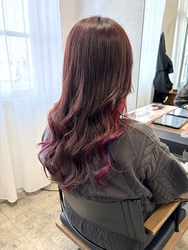ノコルヘアー(Nocoru hair) ピンクブラウン
