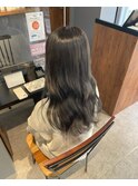 グレージュ/インナーカラー