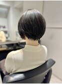 丸みショートボブ/ひし形ショート/大人ショート/小顔ショート