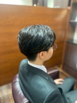 ケースタイル ヘアスタジオ 神保町店(K STYLE HAIR STUDIO)&nbsp;フェザーパーマ/メンズパーマ/束感/ツーブロック/理容室