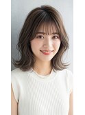 髪質改善外ハネレイヤーボブ