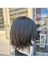 ミルクティ(Milk tea) はねてもかわいいハッシュカット