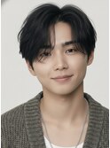 韓国風センターパートマッシュ
