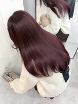 ディスイズ(thisis) ダブルカラーで作るチェリーブラウン★