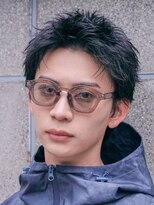 テン 心斎橋(tenn.) 心斎橋スパイキーショートアップバングツーブロック20代30代