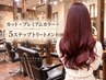 【繰り返すカラーのダメージに】プレミアムカラー+カット+ファルジュアTR池袋